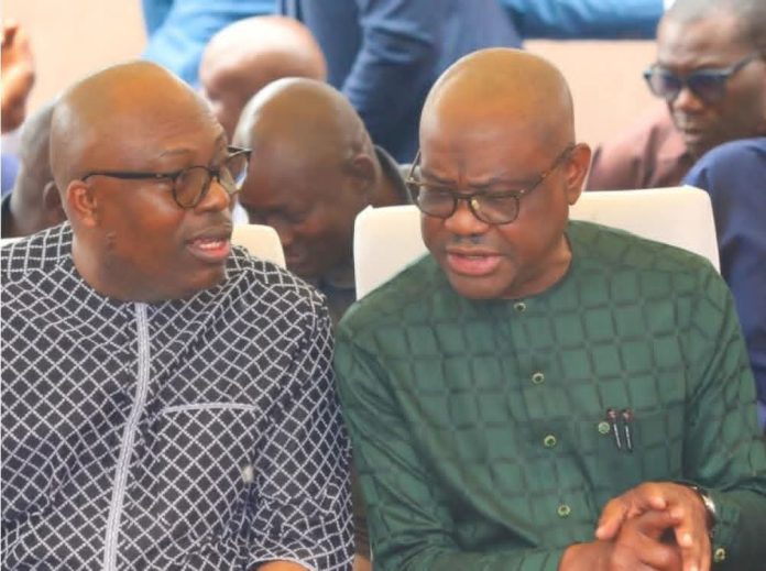 Siminalayi Fubara, Nyesom Ezenwo Wike